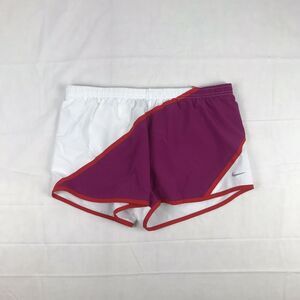 nike running shorts pink white‎ Red size med womens
